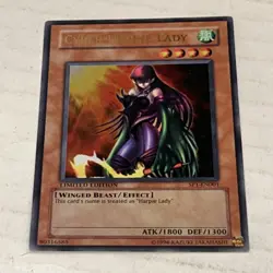 Cyber Harpie Lady sp1-en001 Ltd Ed Ultra Rare Yu-Gi-Oh" Holo - Image 1