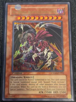 Yu-Gi-Oh! Red Dragon Archfiend/Assault Mode CRMS-EN004 MP 1st Edition - Image 1
