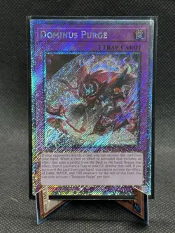 Dominus Purge RA05-EN150 Platinum Secret Rare RARITY COLLECTION V Yugioh - Image 1