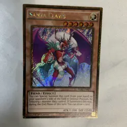 Santa Claws PGL2-EN021 (Gold Secret Rare, 1st Ed, Lightly Played / LP) Yugioh - Image 4
