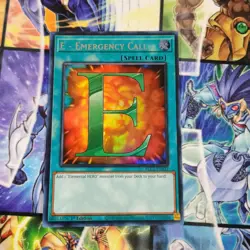 E - Emergency Call (Silver) BLC1-EN032 Battles of Legend: Chapter 1 1st Edition - Image 1