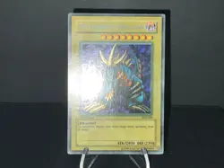 2002 Yugioh “FADED” 1st Edition “TRI-HORNED DRAGON”#LOB-000 VERY RARE - Image 4