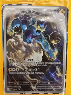 Thundurus 209 Sv: Scarlet & Violet Promo Cards Holo Sealed - Image 1