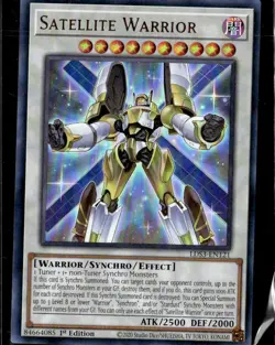Yugioh Satellite Warrior Ultra Rare LED6-EN023 1st ED - Image 1