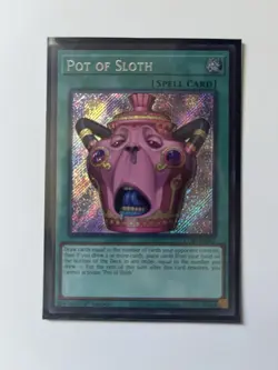 YuGiOh! - Pot of Sloth - CORI-EN061 Chaos Origins - 1st Edition - NM - Image 1