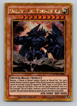 Obelisk the Tormentor MVPC-EN001 TDSoD Movie Pack: Gold Edition Limited LP - Image 1