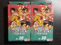 Bandai One Piece Card Game Starter Deck EX Luffy & Ace ST-30 (LOT of 2 Boxes) EN - Image 1