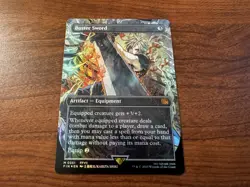 Buster Sword (Borderless) Foil - FINAL FANTASY (FIN) - NM/M - Image 1