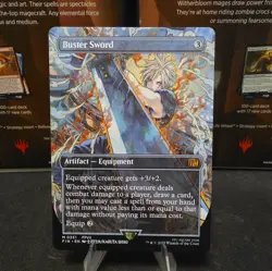 Buster Sword - Borderless - 0351 Non-Foil - Final Fantasy - MTG English - Image 1