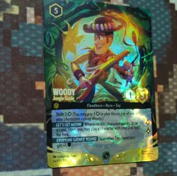 Disney Lorcana TCG Promo Woody - Jungle Guide 54/P3 Foil EN 3 Top 8 - Image 1