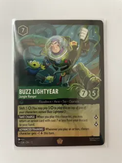 Disney Lorcana TCG: Buzz Lightyear - Jungle Ranger Legendary 91/204 EN 12 - Image 1