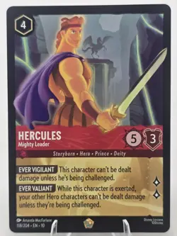 Disney Lorcana TCG Hercules - Mighty Leader 118/204 - Image 1