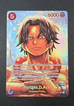 Portgas.D.Ace (SP) ST15-005 The Time of Battle Foil - Image 1
