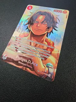 Portgas.D.Ace (SP) ST15-005 The Time of Battle Foil - Image 3