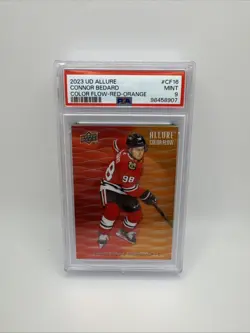 2023-24 Upper Deck Allure - Connor Bedard Color Flow Set GEM-MT PSA 10 #CF-16 - Image 2