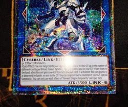 YUGIOH Firewall Dragon Singularity (CYAC-EN047) Starlight Rare 1st Edition NM - Image 3