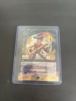 Woody - Jungle Guide (Store Championship) 54 Disney Lorcana Promo Cards Holo - Image 1