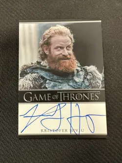 2023 Kristofer Hivju as Tormund Giantsbane Game of Thrones Auto A334 - Image 1