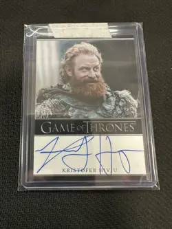 2023 Kristofer Hivju as Tormund Giantsbane Game of Thrones Auto A334 - Image 3