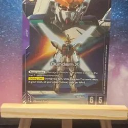 Gundam X (LR+) GD02-053 - Gundam TCG Card Game - Dual Impact Alt Art Foil - Image 4