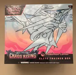 Pokemon Chaos Rising Pokemon Center Elite Trainer Box ETB NEW SEALED IN HAND - Image 1