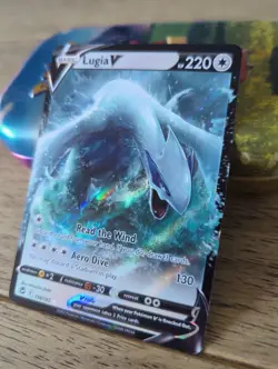 Pokemon Lugia v TCG Card Silver Tempest Holo, 138/195 - Image 2
