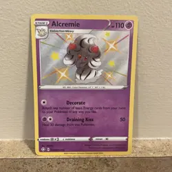 Alcremie - SV058/SV122 Shining Fates: Shiny Vault Holo - Pokemon TCG 2021 - NM - Image 1
