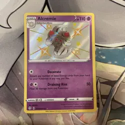Alcremie - SV058/SV122 Shining Fates: Shiny Vault Holo - Pokemon TCG 2021 - NM - Image 3