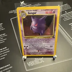 Pokemon Gengar TCG Fossil Holo Card 5/62 Vintage Trading Card - Image 1