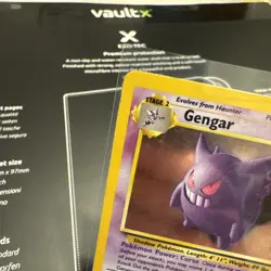 Pokemon Gengar TCG Fossil Holo Card 5/62 Vintage Trading Card - Image 2