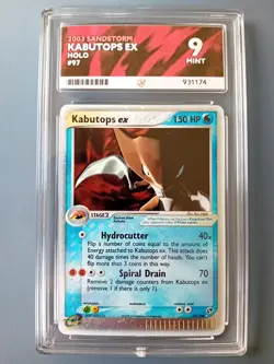 ACE 9 - Kabutops ex - 97/100 - Sandstorm - Pokemon - Image 1