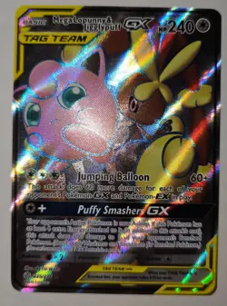 Pokemon TCG - Cosmic Eclipse Mega Lopunny & Jigglypuff GX Tag Team #225/236 - Image 4