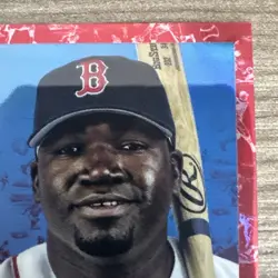 DAVID ORTIZ RED TOILE #’d 1/5 Refractor 2025 Topps Chrome Platinum Anniversary - Image 4