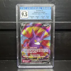 Crobat V 182/189 Full Art Ultra Rare Pokemon Darkness Ablaze CGC 9.5 Gem Mint - Image 1