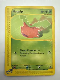 Pokemon TCG Hoppip Expedition 112/165 Regular Common - Image 1
