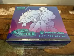 Pokemon TCG Journey Together Pokemon Center Elite Trainer Box ETB - Sealed - Image 1