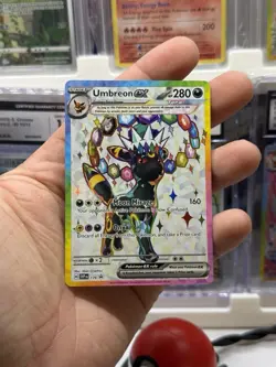 Pokemon Umbreon EX SVP 176 Premium Figure Collection Black Star Promo - Image 1