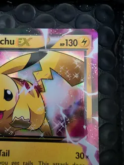 Pokemon Pikachu EX XY84 Holo Black Star Promo Near Mint - Image 5