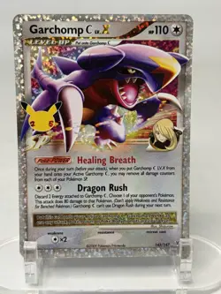 Garchomp C LV.X Celebrations: Classic Collection #145/147 Holo Pokemon Card - Image 1