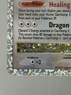 Garchomp C LV.X Celebrations: Classic Collection #145/147 Holo Pokemon Card - Image 4