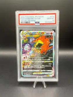 CHARIZARD VSTAR POKEMON 212/172 2022 VSTAR UNIVERSE HOLO JAPANESE PSA 10 - Image 1
