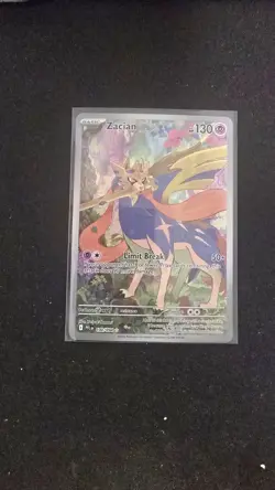 Zacian 100/094 ME02: Phantasmal Flames NM Pokemon Card TCG - Image 1