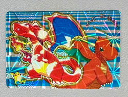 1998 Bandai Pocket Monsters Anime Satoshi & Pikachu 15 Japanese Cardass Vending - Image 2