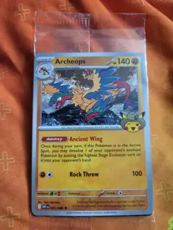 Archeops 051/086 White Flare Holo Rare - Pokemon TCG POKEMON MUSEUM EXCLUSIVE - Image 1