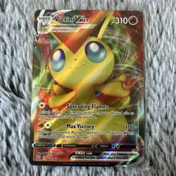 Victini VMAX 022/163 Battle Styles VMAX Rare Holo Pokemon 1 NM/M - Image 1