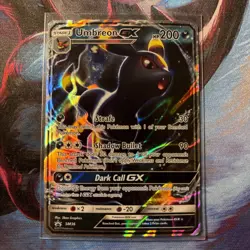 Pokemon Umbreon GX SM36 SM Promo Full Art Holo Rare English 200 HP Dark - Image 1