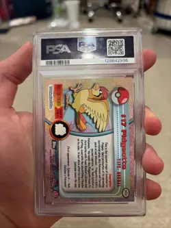 1999 Topps Pokemon TV Pidgeotto #17 PSA 10 Gem Mint Low Pop Rare Card - Image 2