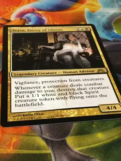 C6745 MTG MAGIC DRAGON'S MAZE TEYSA, ENVOY OF GHOSTS #108 MP RARE - Image 2