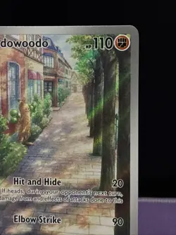 Sudowoodo 219/193 Pokemon TCG Sv02: Paldea Evolved Illustration Rare Nm - Image 3