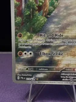 Sudowoodo 219/193 Pokemon TCG Sv02: Paldea Evolved Illustration Rare Nm - Image 5